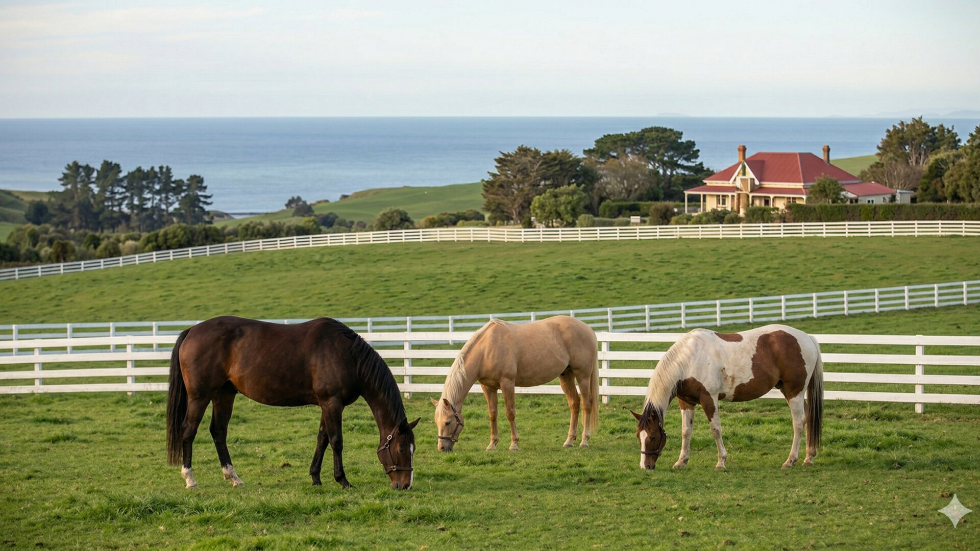 Breeding mare with foal